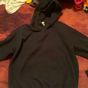 plain black hoodie super comfy just don’t wear it anymore